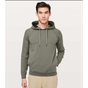 Men's Lululemon City Sweat Pullover Hoodie S Grey Sage